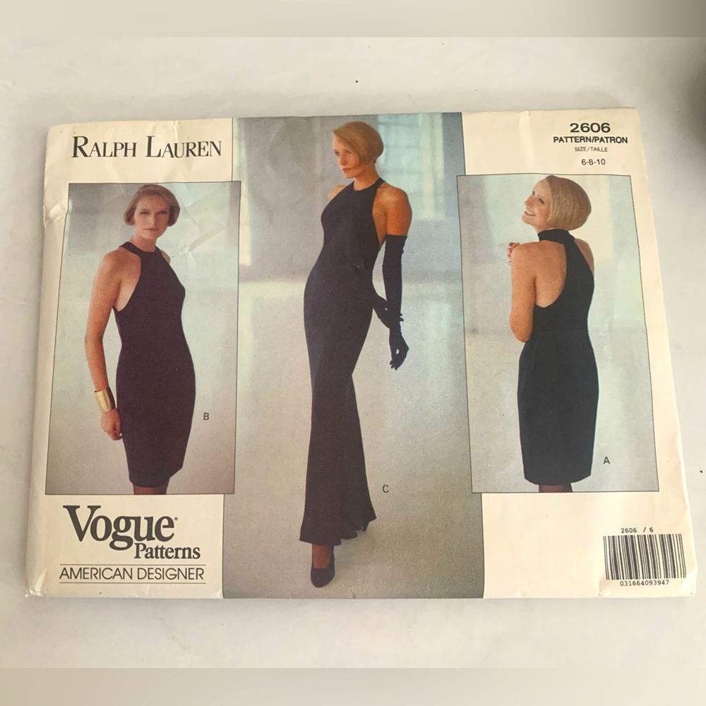 Vogue Patterns American Designer Ralph Lauren